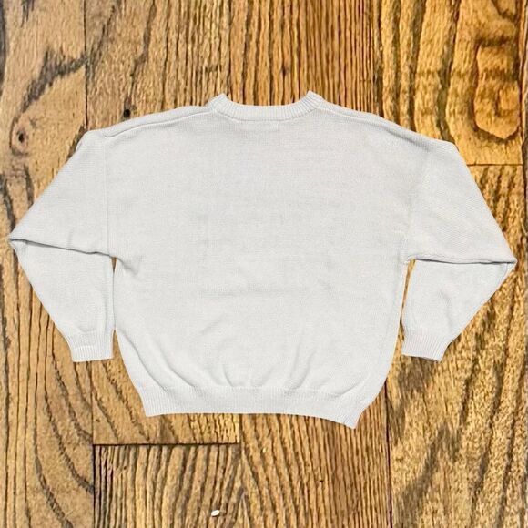 Vintage Structure Cozy Embroidered Knit Sweater - Picture 4 of 4